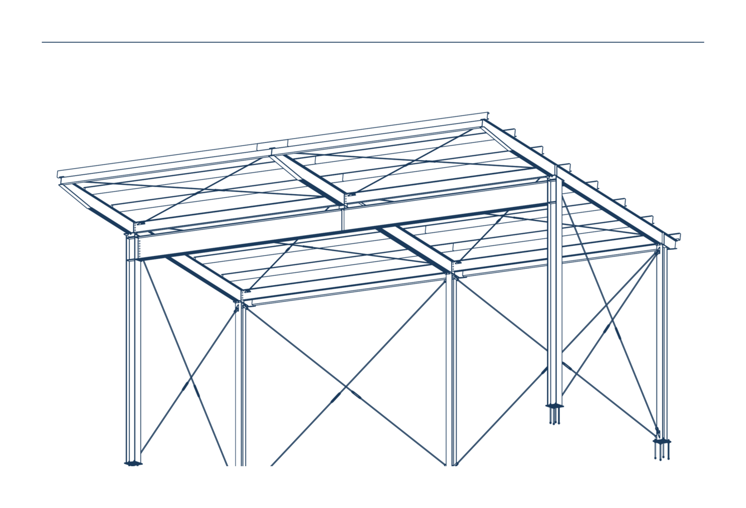 Open-Air Shell Canopy isometric