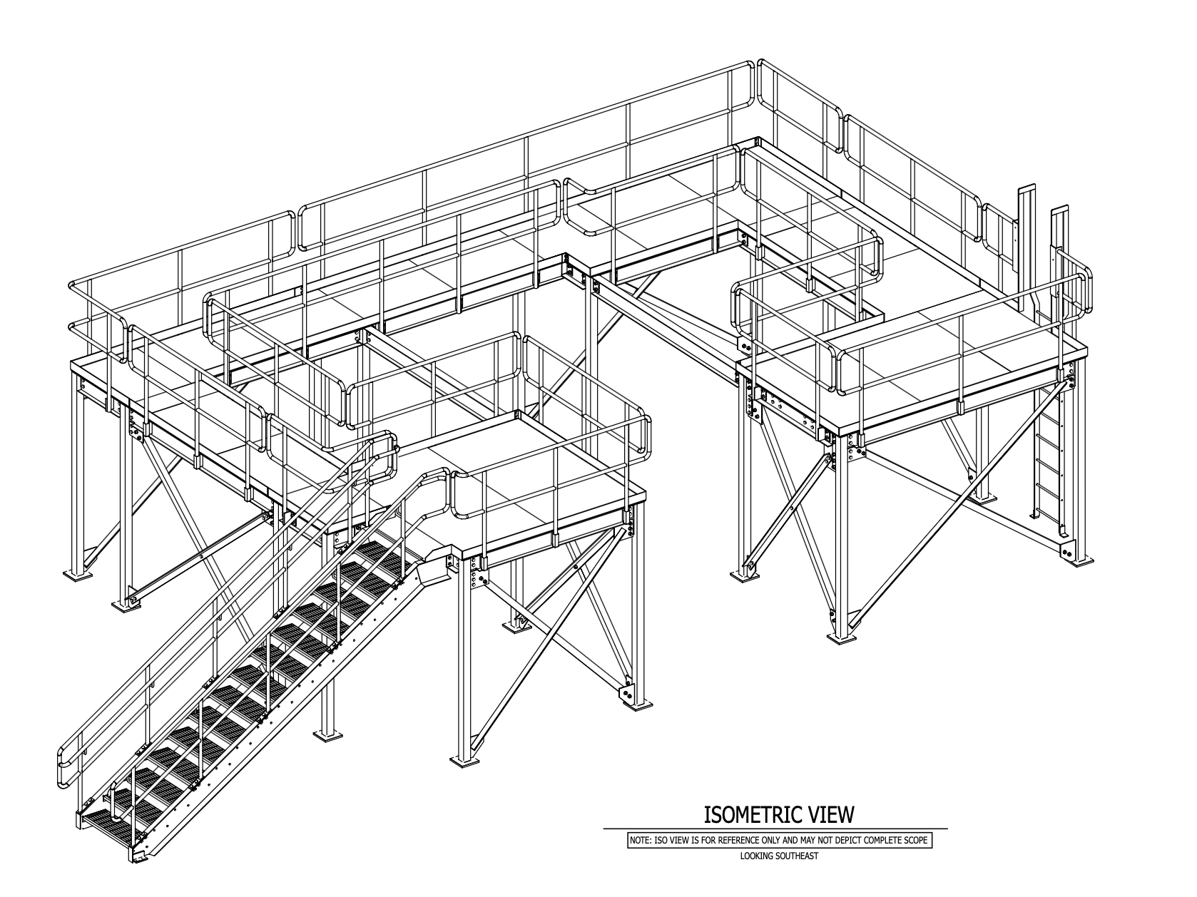 Elevated Access Platform isometric